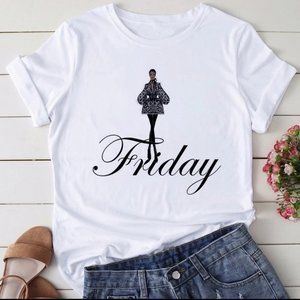 **NEW** Graphic T Shirt (Friday)